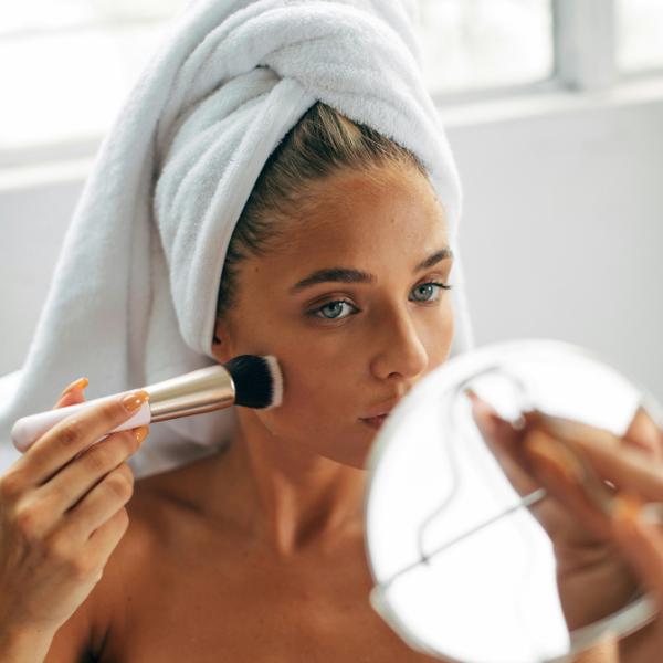 Brushes and beauty products with Opuliss beauty