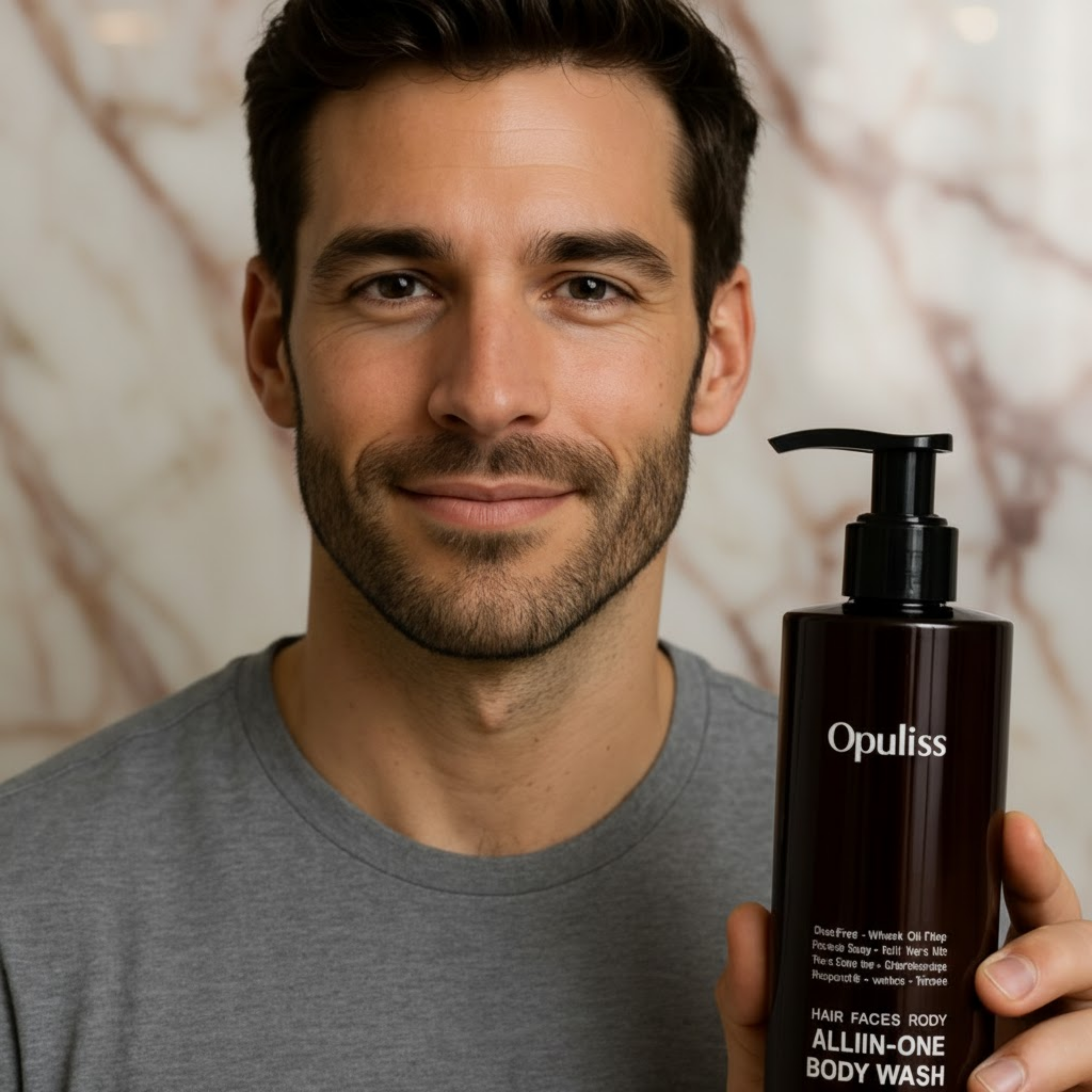 Mens grooming and skin care beauty products with Opuliss beauty