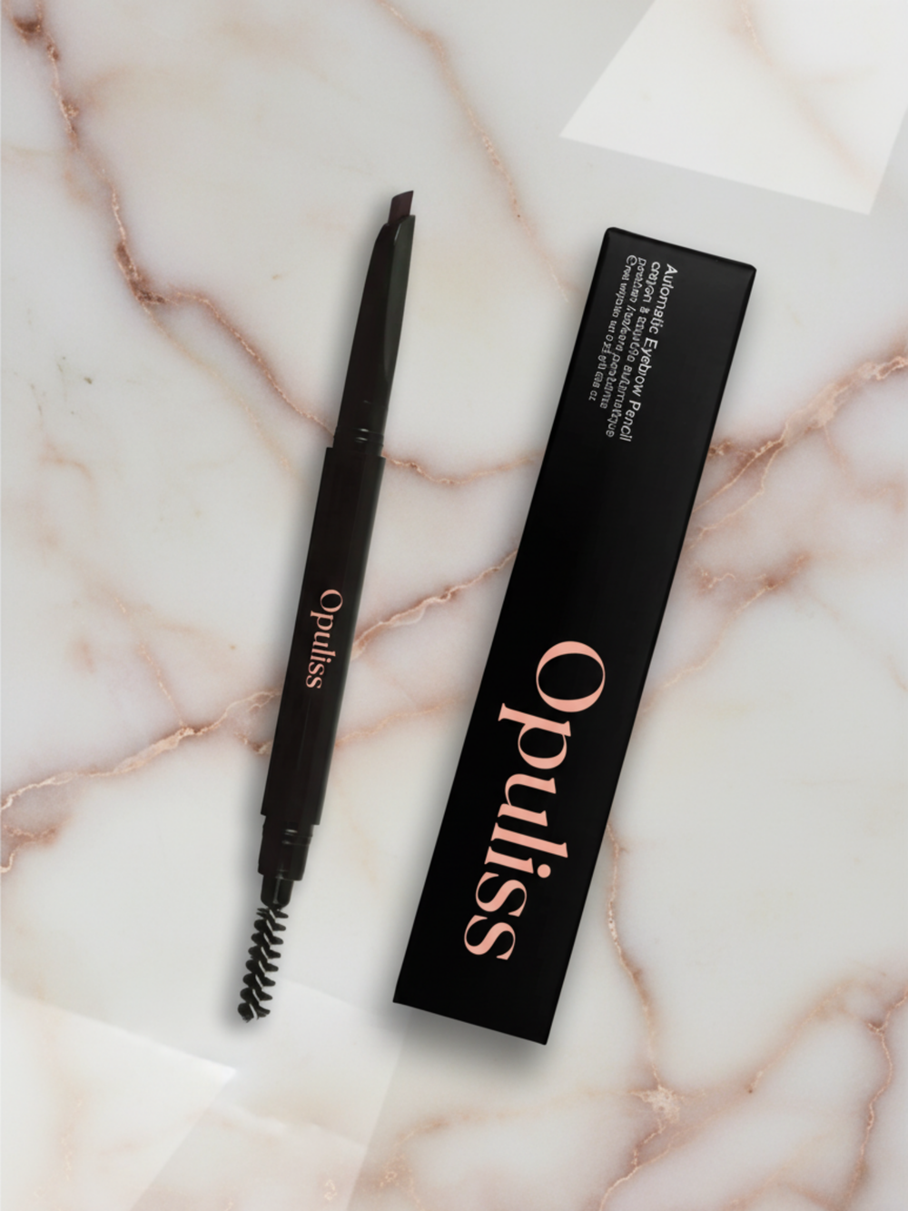 Automatic Eyebrow Pencil - Black opuliss-beauty
