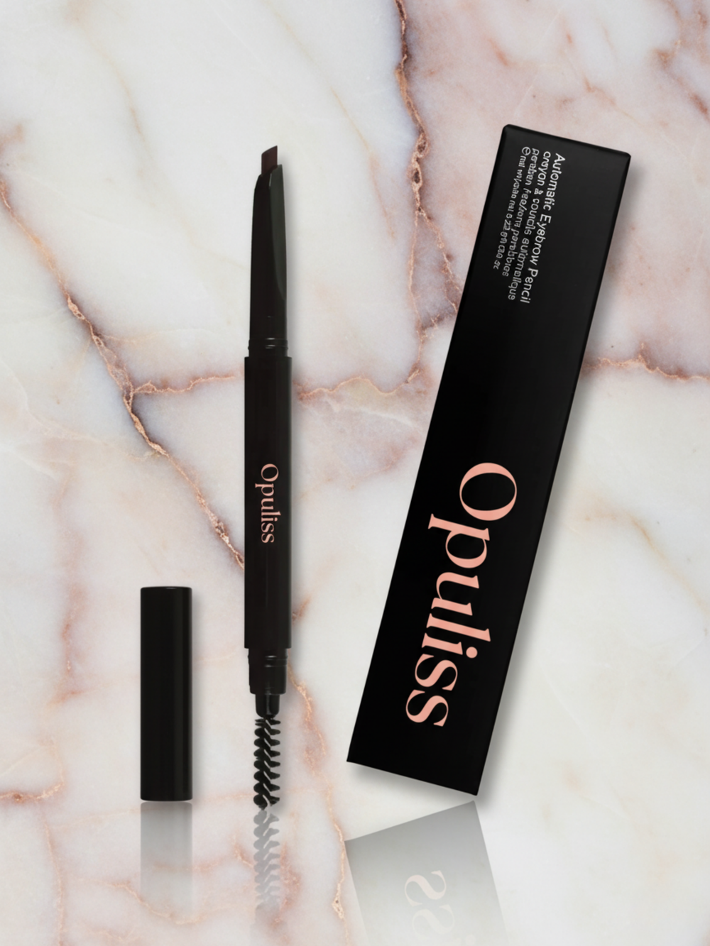 Automatic Eyebrow Pencil - Charcoal opuliss-beauty