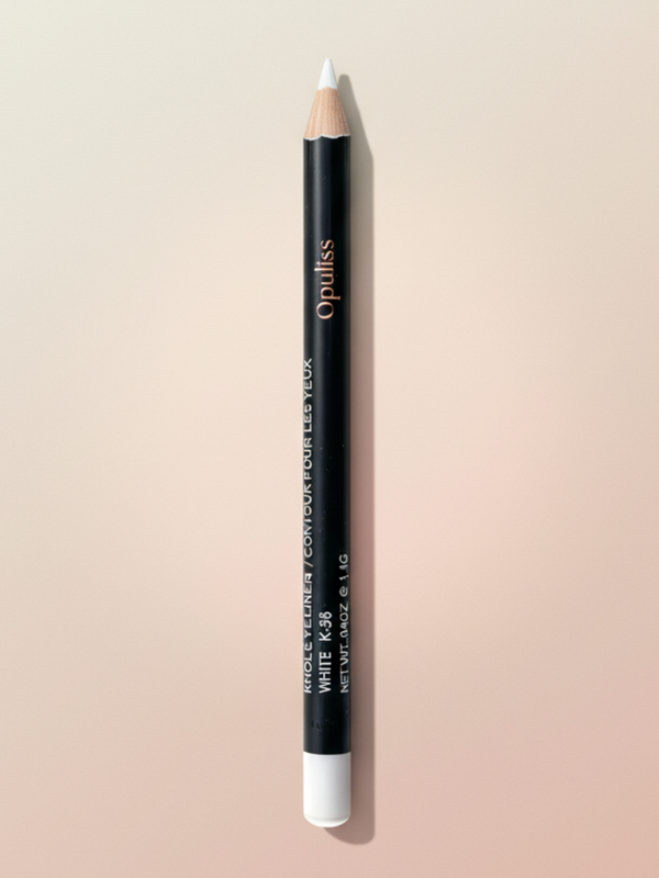 Khol Eyeliner - White Opuliss Beauty