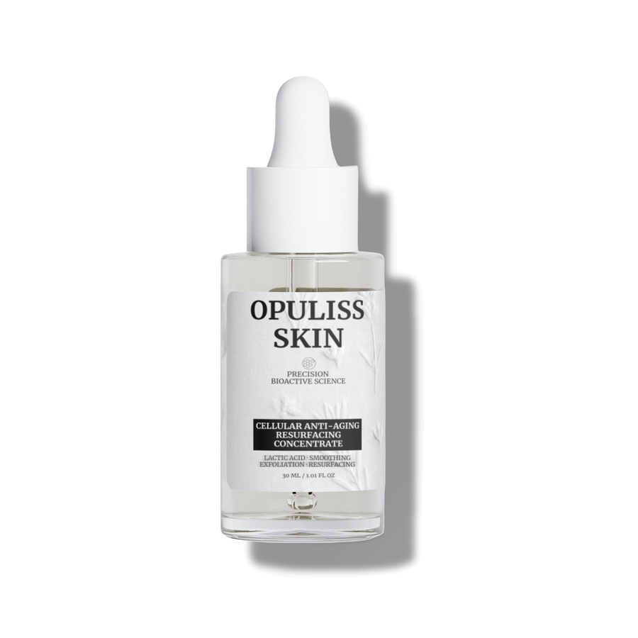 CELLULAR ANTI-AGING RESURFACING CONCENTRATE product bottle, front label, corrected wording