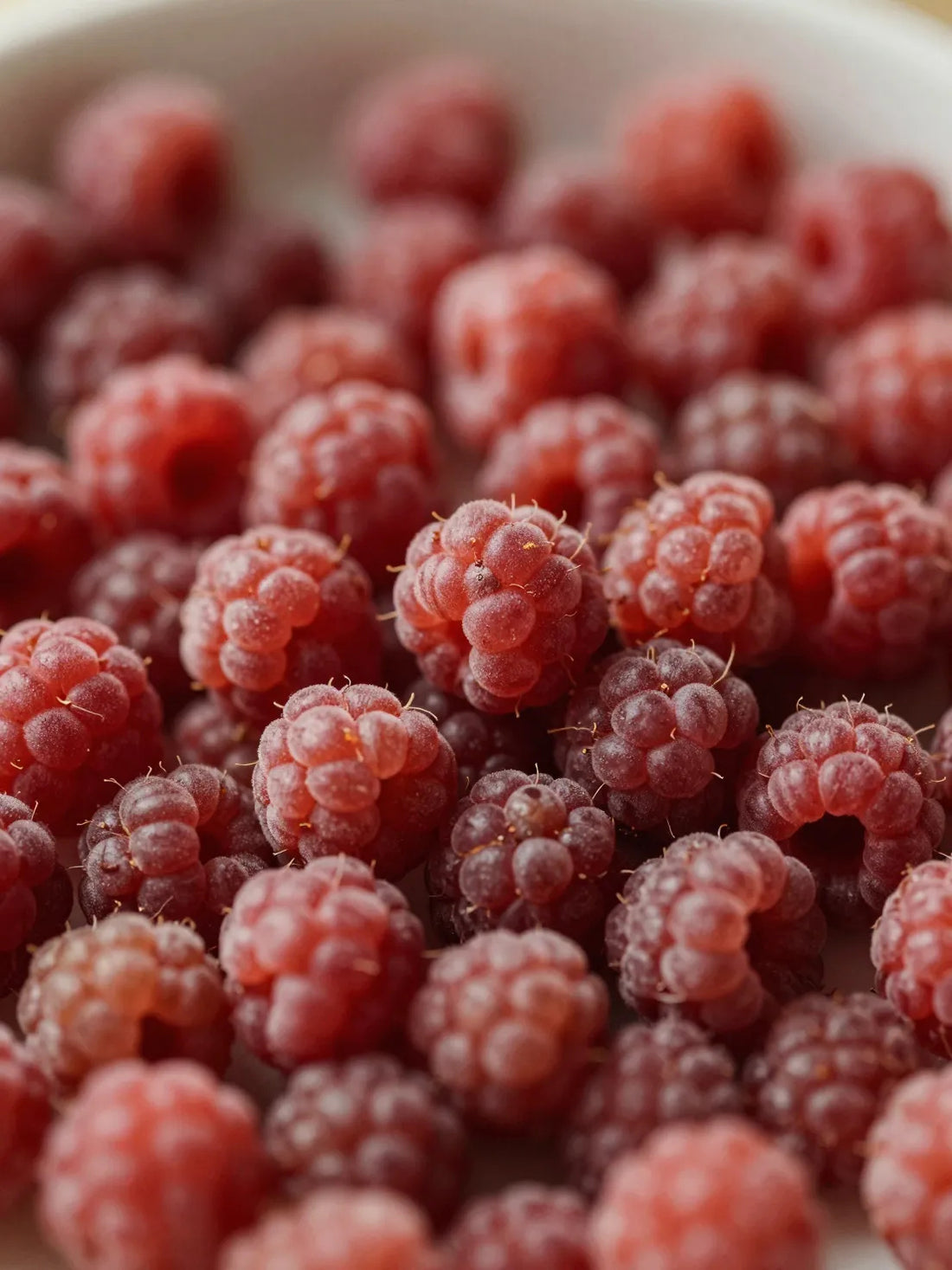 Raspberry seeds, close botanical macro, natural shell and surface detail, HYDRATION DAY CREAM 50 ML