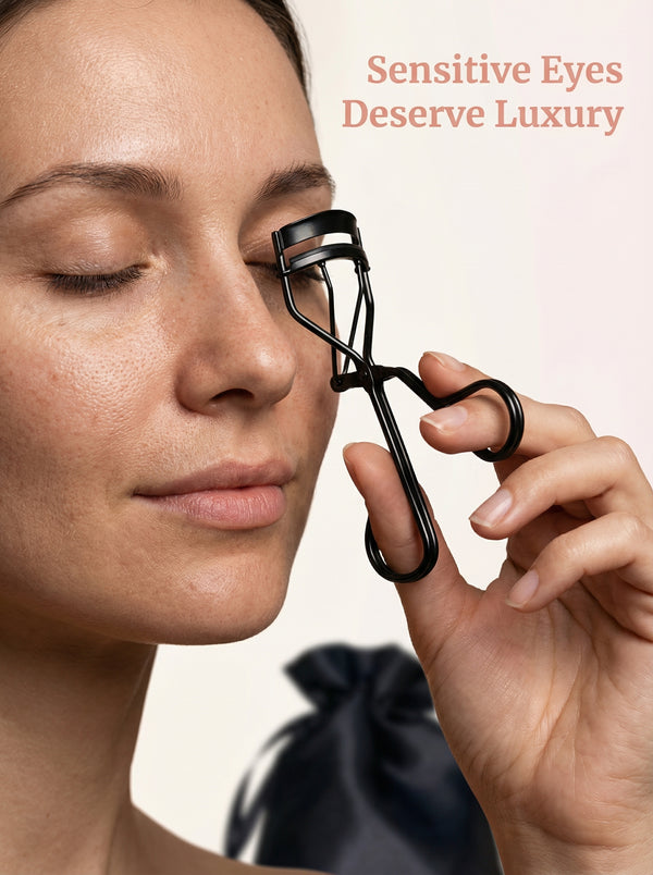 Pro Eyelash Curler Silicone Pad Pinch Free For All Eye Shapes