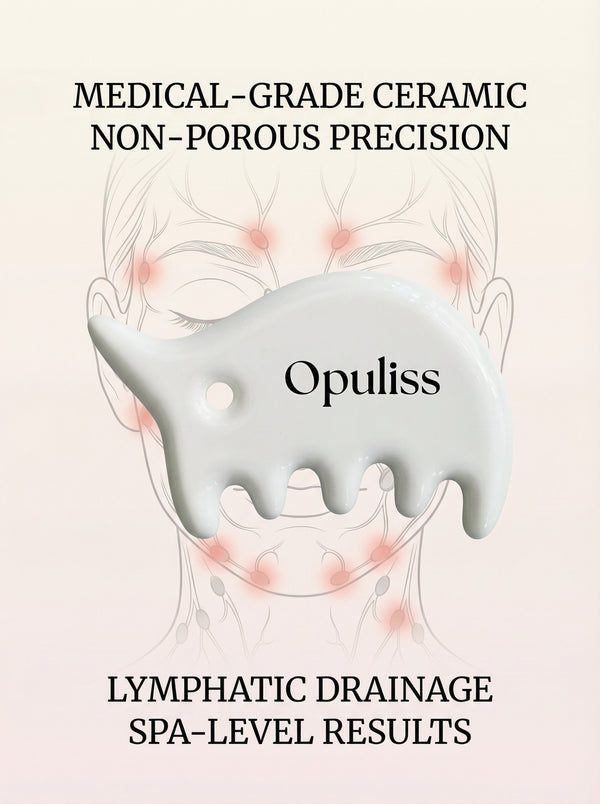 Sculpting Gua Sha Tool For Skincare Fans Handcrafted Boosts Blood Flow