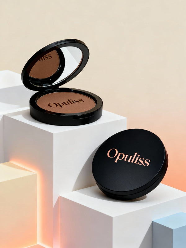 Powder Foundation Dual Blend Fig Matte Finish Busy Professionals - Opuliss Beauty