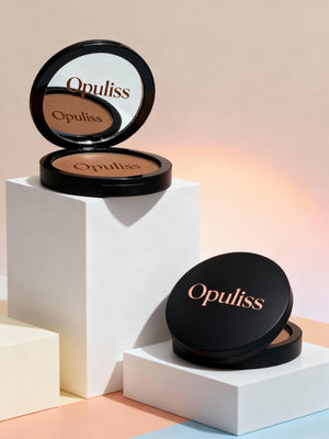 Powder Foundation On The Go Matte Finish Dry Wet Adjustable Coverage - Opuliss Beauty