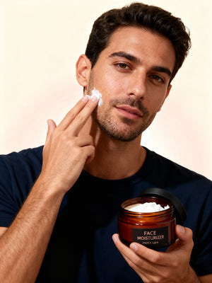 Men's Face Moisturizer Hydration For Younger Looking Skin Non Greasy