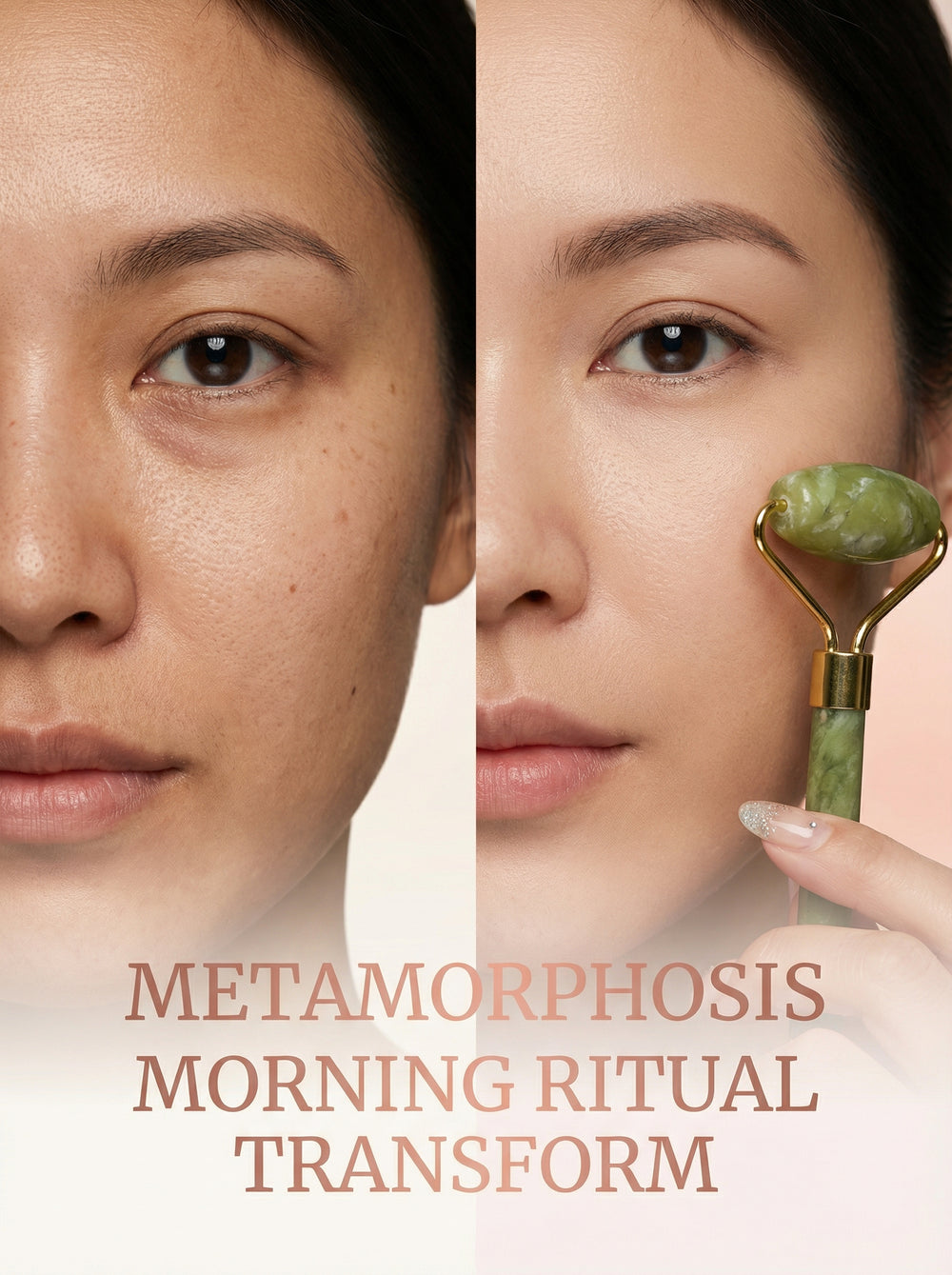 Jade Roller Skincare Enthusiasts Boosts Lymphatic Drainage Spa Glow