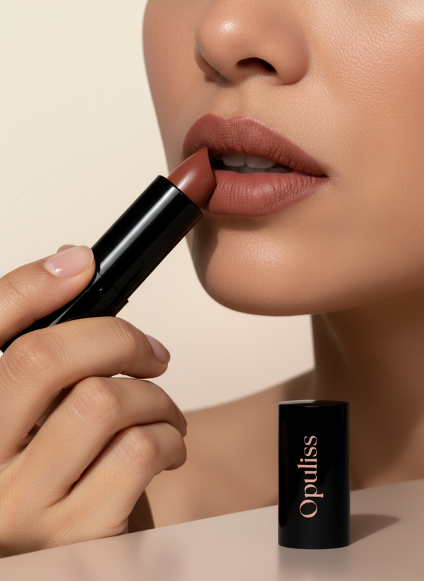 Luxury Matte Lipstick - Brandy Opuliss Beauty