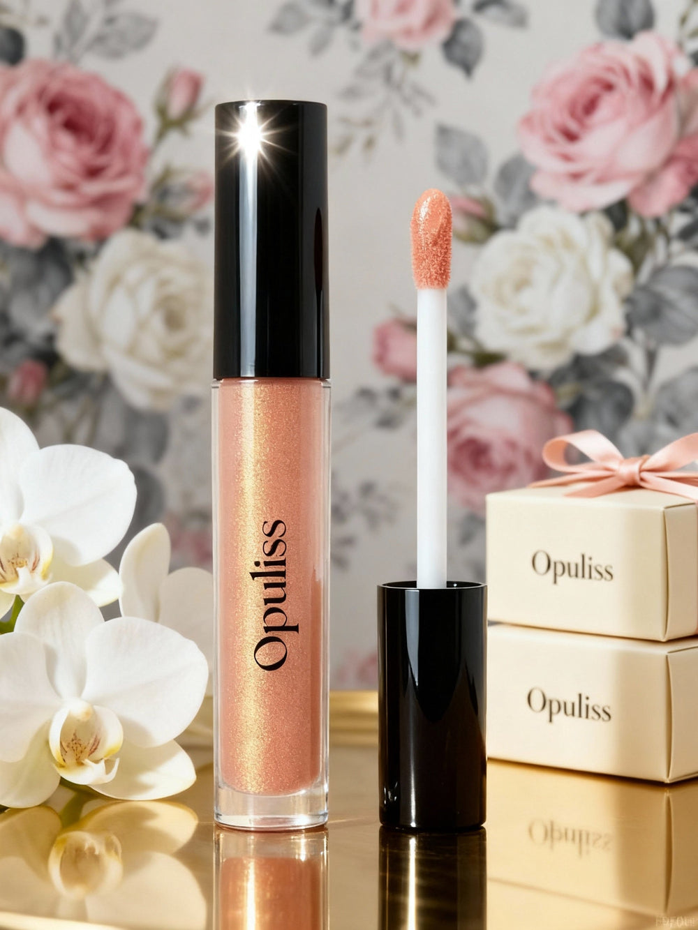 Lip Gloss Fuller Lips Illumination High Shine All Day Wear Glam Lovers - Opuliss Beauty