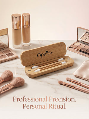 Reusable Makeup Swabs Silicone Dual Tips Bamboo Sticks Eco Conscious