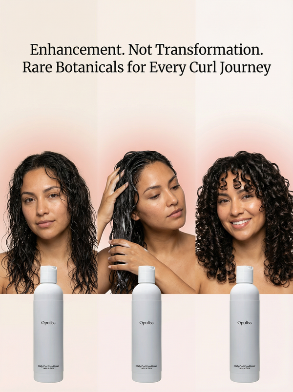 Daily Curl Conditioner Curly Hair Luxurious Detangler Defined Curls