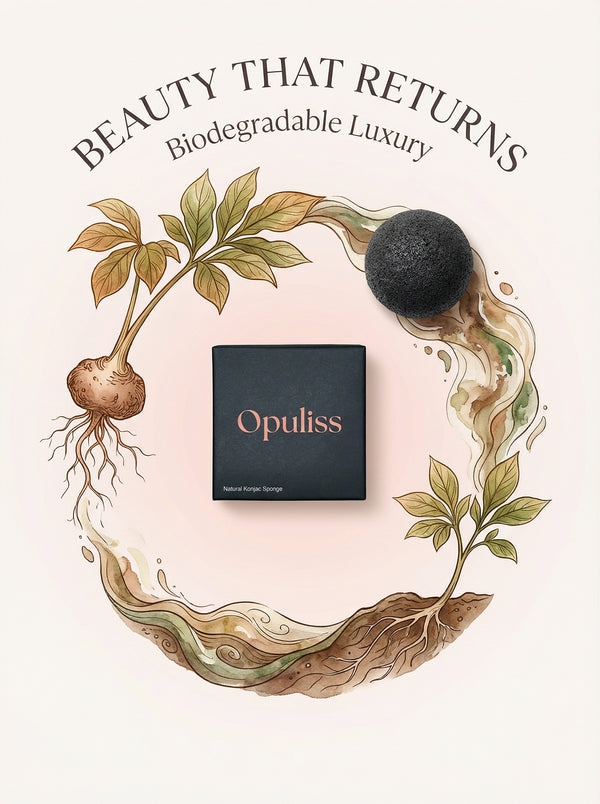 Natural Konjac Sponge Palm Sized Daily Exfoliation For All Skin Types