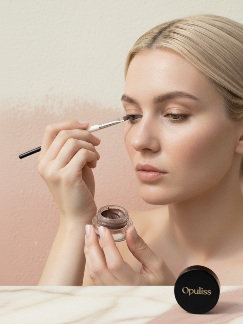 Color Rich Pro Line Gel Eyeliner Brown For Bold Look Precision Tip - Opuliss Beauty