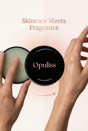 Solid Parfum - Rose & Sandalwood Alcohol-Free Travel Balm