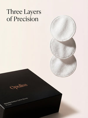 Reusable Bamboo Cotton Rounds Gentle Makeup Removal 12 Pack