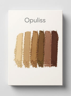 Eyeshadow La Creme Palette Creamy Buildable Six Shade Everyday Glam - Opuliss Beauty