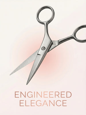 Pro Scissors For Professionals Precision Tips Finger Loop Control
