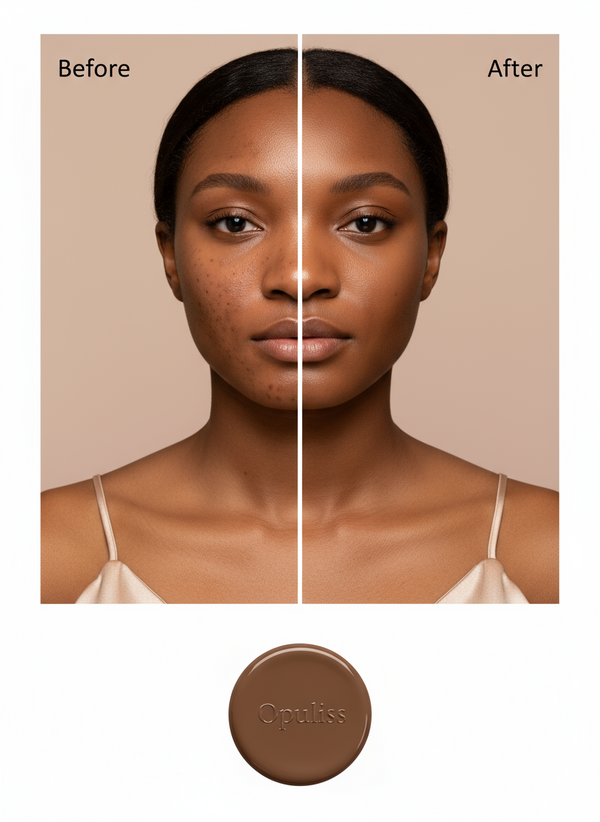 Full Coverage Foundation Silky Weightless Long Wear All Skin Types - Opuliss Beauty