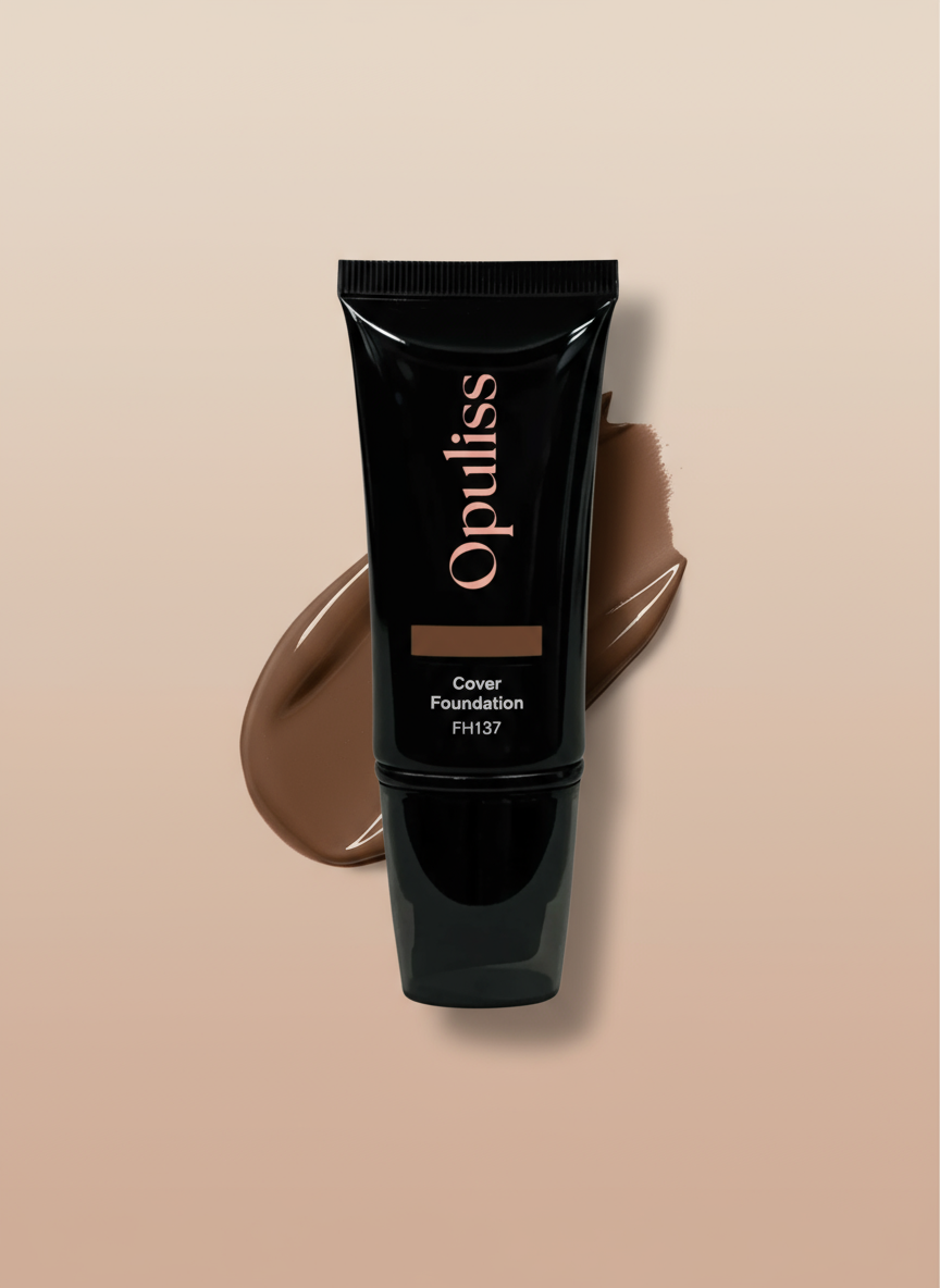 Full Coverage Foundation Silky Weightless Long Wear All Skin Types - Opuliss Beauty