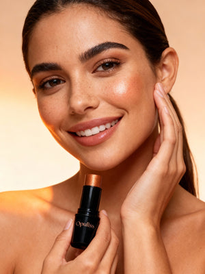 Highlighter Stick Bronze Lights Radiant Glow Vitamin C For All Tones - Opuliss Beauty