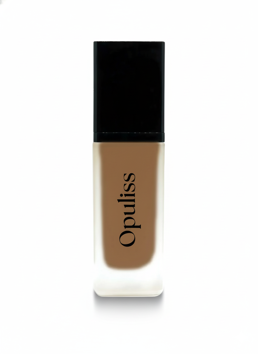 Foundation Brunette Buildable Coverage Natural Glow For All - Opuliss Beauty