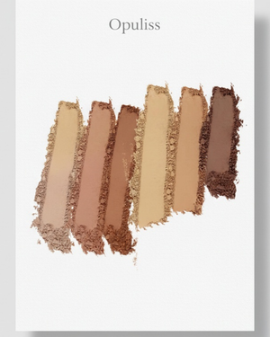 Eyeshadow Caramel Kiss Everyday Palette Highly Pigmented Buildable Opuliss Beauty