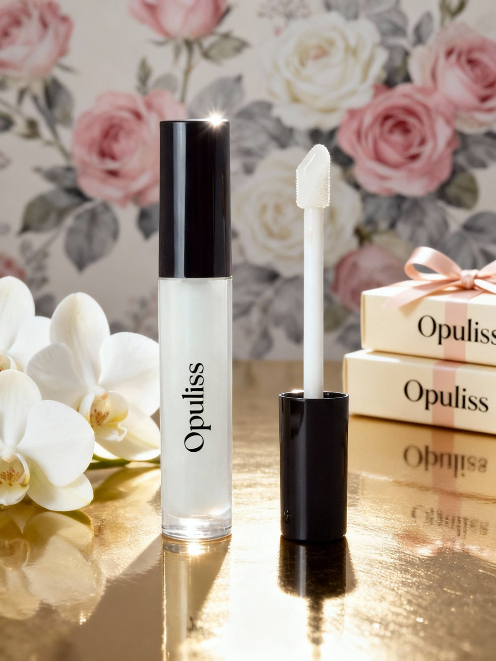 Lip Gloss Clear Illuminating Shine For All Women Everyday Glow - Opuliss Beauty