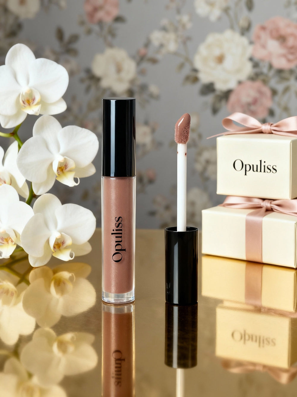 Lip Gloss Coco Full Shine Long Wear For Bold Lip Lovers - Opuliss Beauty