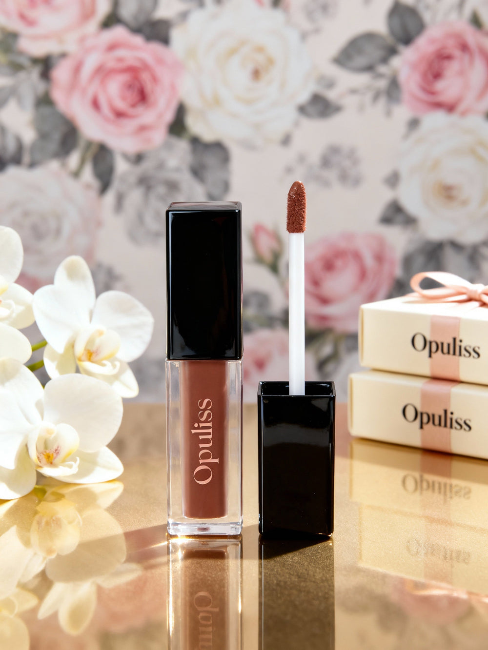 Matte Lip Stain Cocoa Kiss Lasting Precise Doe Applicator for Pros - Opuliss Beauty