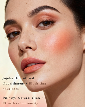 Blush Palette Pinch Buildable Silk Glow Three Shades All Skin Tones - Opuliss Beauty