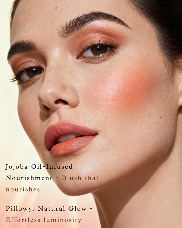 Blush Palette Pinch Buildable Silk Glow Three Shades All Skin Tones - Opuliss Beauty