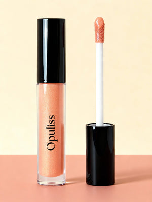 Lip Gloss Dripping Gold Liquid Shine Fuller Lips Bold Makeup Lovers - Opuliss Beauty