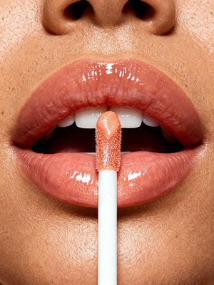 Lip Gloss Dripping Gold Liquid Shine Fuller Lips Bold Makeup Lovers - Opuliss Beauty