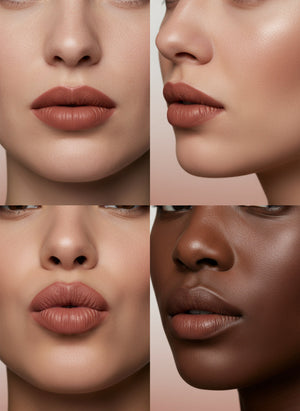 Matte Lip Stain Dusty Pear Everyday Longwear Doe Shaped Applicator - Opuliss Beauty