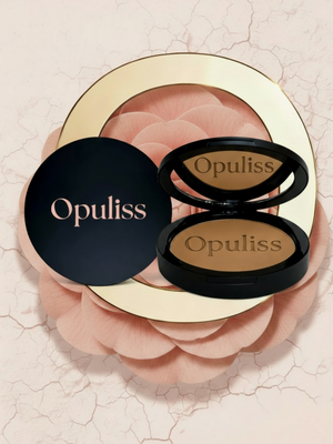 Dual Blend Powder Foundation Ecru On The Go Wearers Matte - Opuliss Beauty