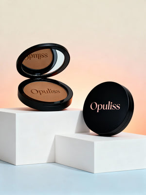 Dual Blend Powder Foundation Ecru On The Go Wearers Matte - Opuliss Beauty