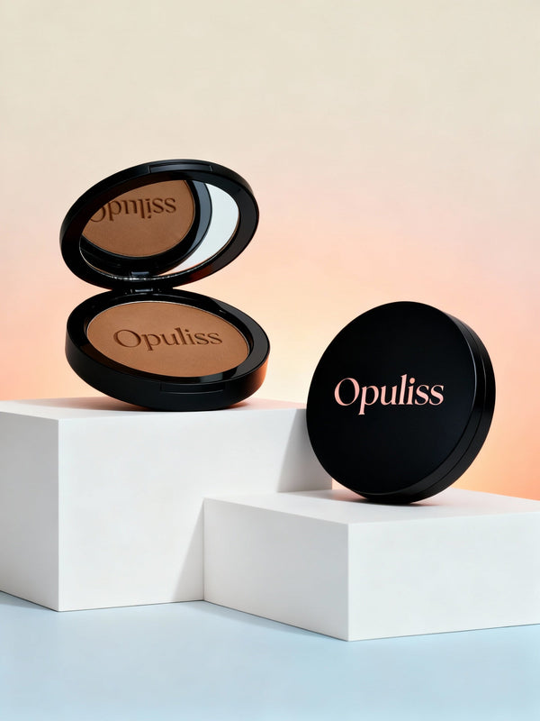 Dual Blend Powder Foundation Ecru On The Go Wearers Matte - Opuliss Beauty