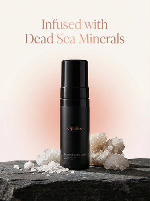 Foaming Beard Wash For Men Aloe Vera Vitamin B5 Softens Beard