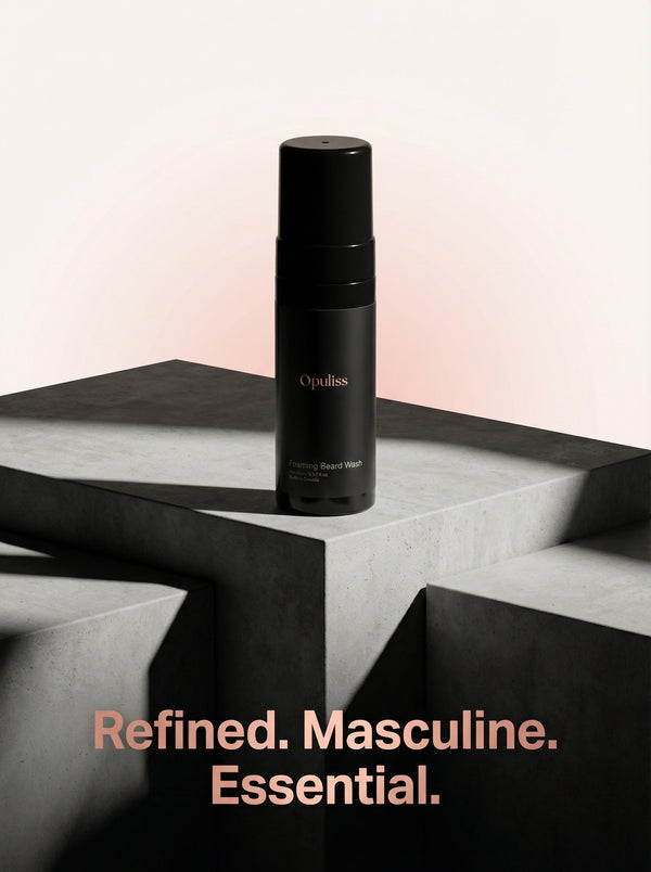 Foaming Beard Wash For Men Aloe Vera Vitamin B5 Softens Beard