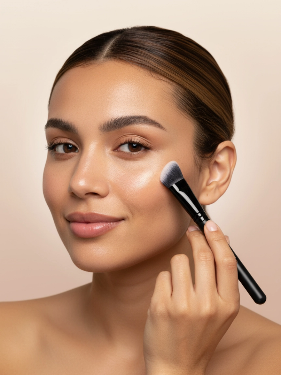 Concealer Blurrer Brush Diffuses Imperfections For All Skin Tones - Opuliss Beauty