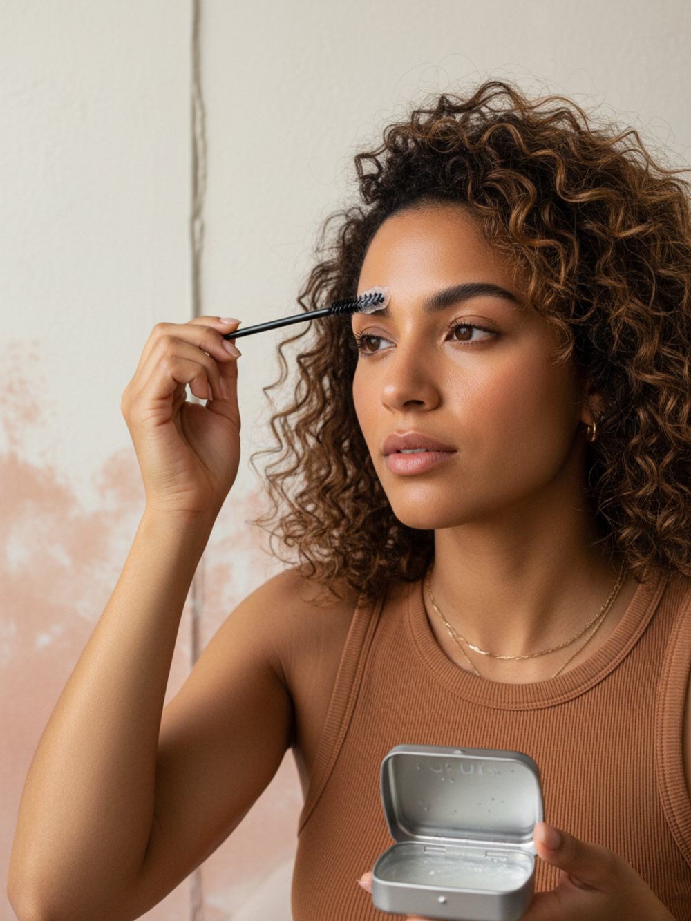 Clear Brow Soap With Organic Olive Oil For All Day Hold Fluffy Brows - Opuliss Beauty