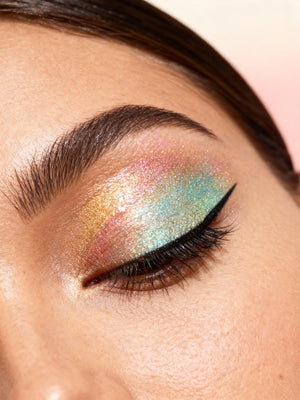 Liquid Shimmer Goldie  High Impact Shine Crease Proof For Makeup Lovers Opuliss Beauty