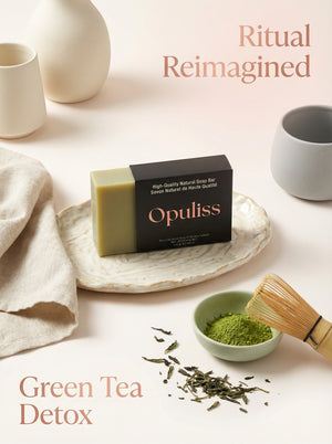 Green Tea Lemongrass Soap Detoxifies And Calms All Skin Types