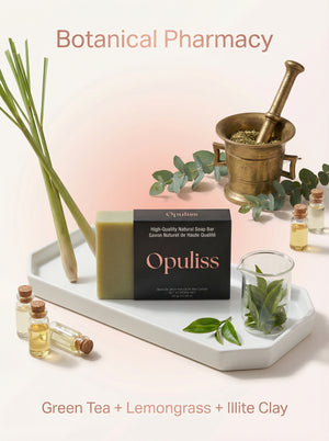 Green Tea Lemongrass Soap Detoxifies And Calms All Skin Types