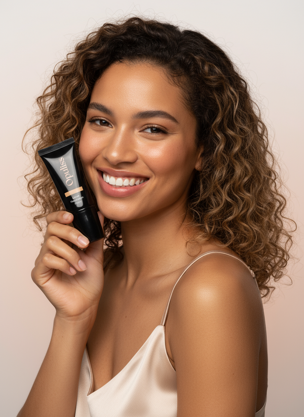 Full Coverage Foundation Honey Long Wearing Silk Blend All Skin Tones - Opuliss Beauty