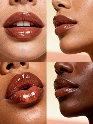 Lip Gloss Liquid For Fuller Lips High Impact Long Wearing Shine - Opuliss Beauty