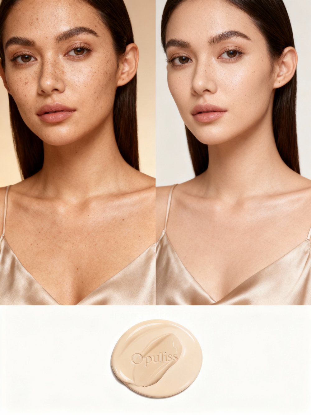 Full Coverage Foundation Latte Silk-Blend Long-Wear For Light-To-Medium