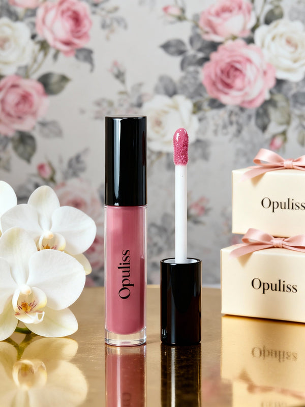 Lip Gloss Lavender For Everyday Glam Fans Long Lasting Shine - Opuliss Beauty